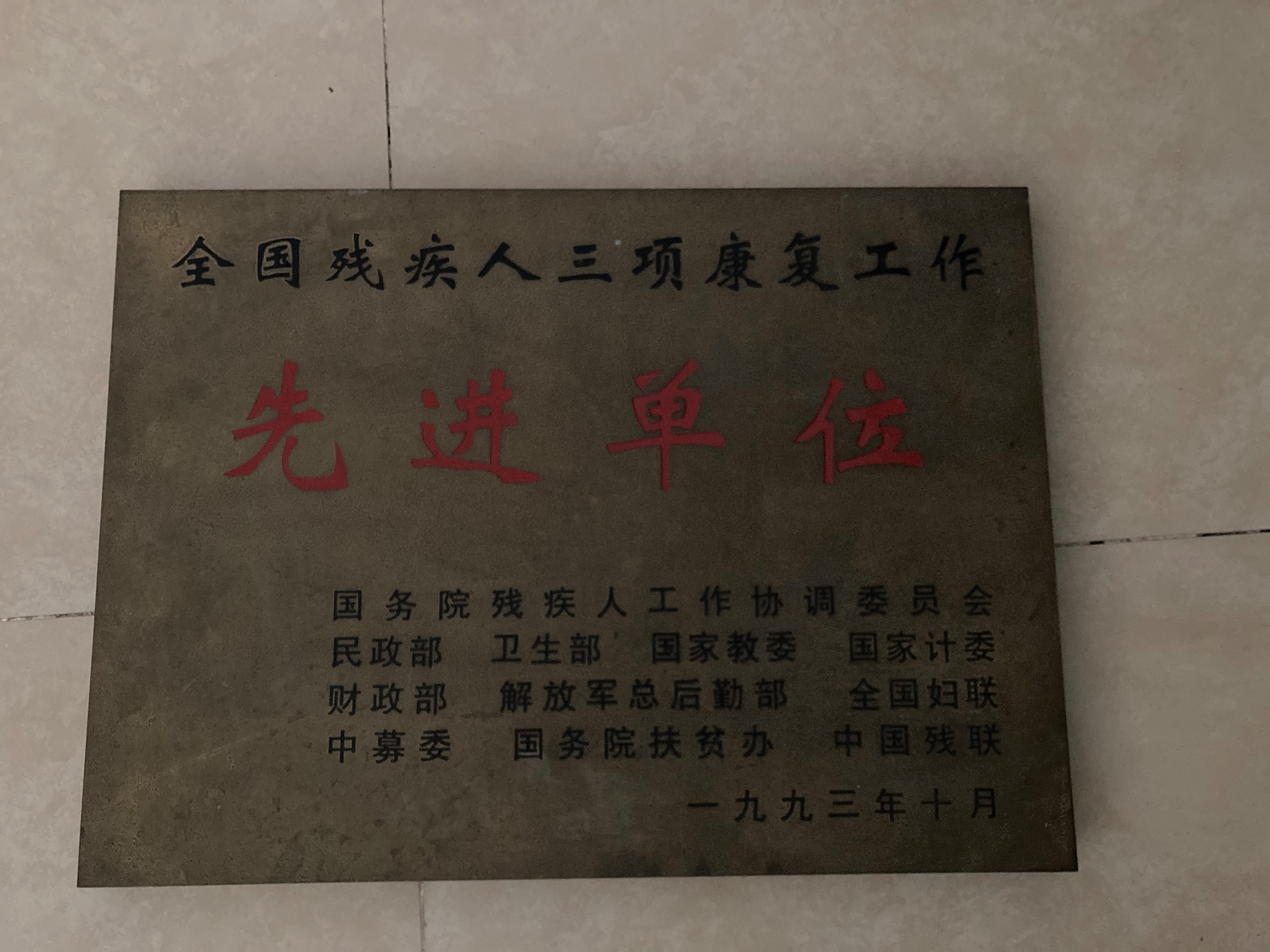 02 1993年10月全国残疾人三项康复工作先进单位.jpg