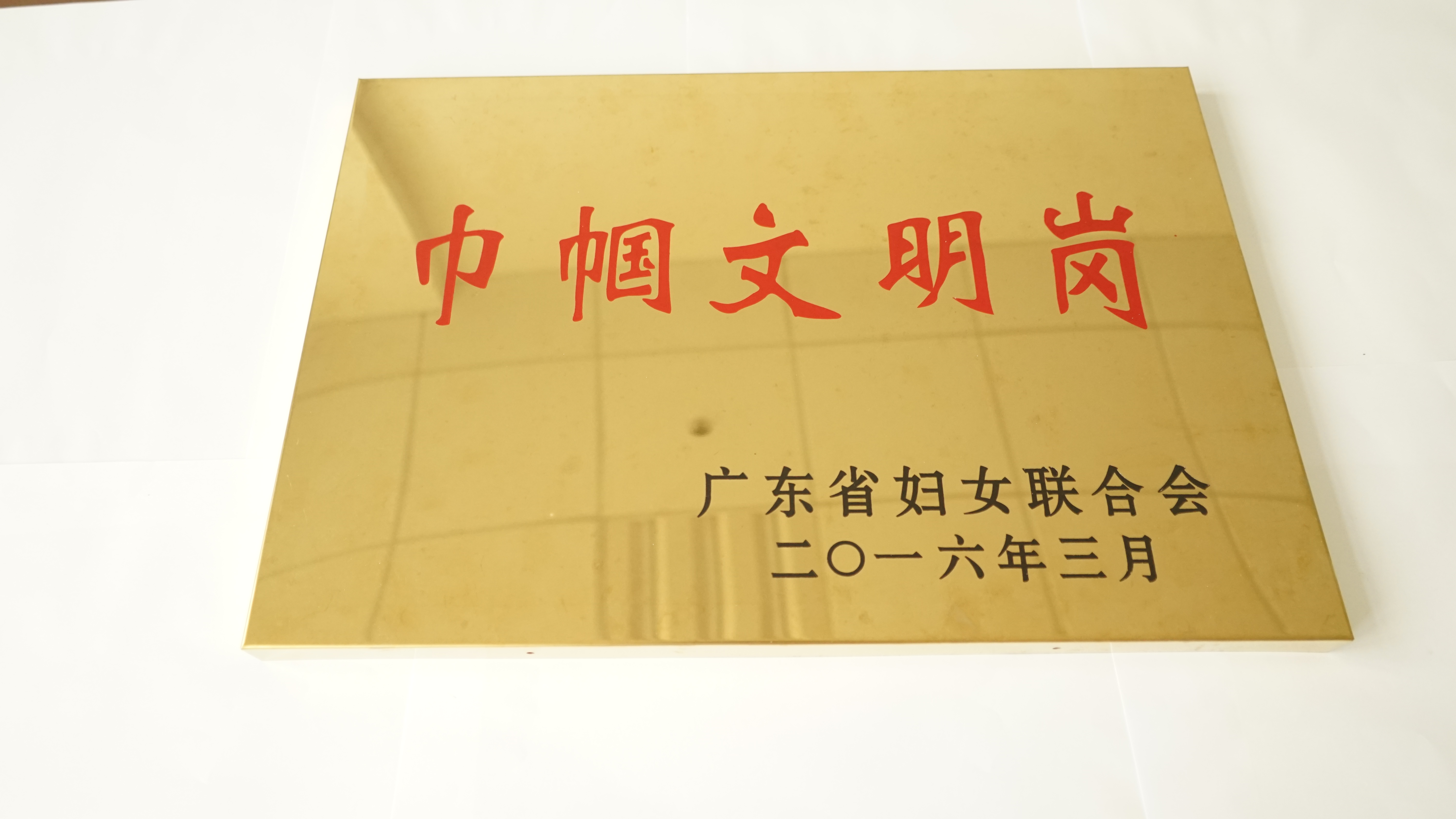 18 2016年3月智障康复部巾帼文明岗.JPG